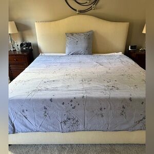 CK Bamboo Flowers Duvet Cover- Queen